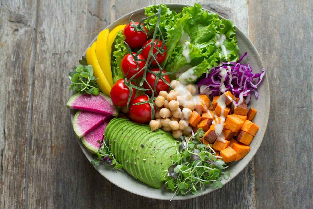 Alimentation intuitive plat sain et coloré